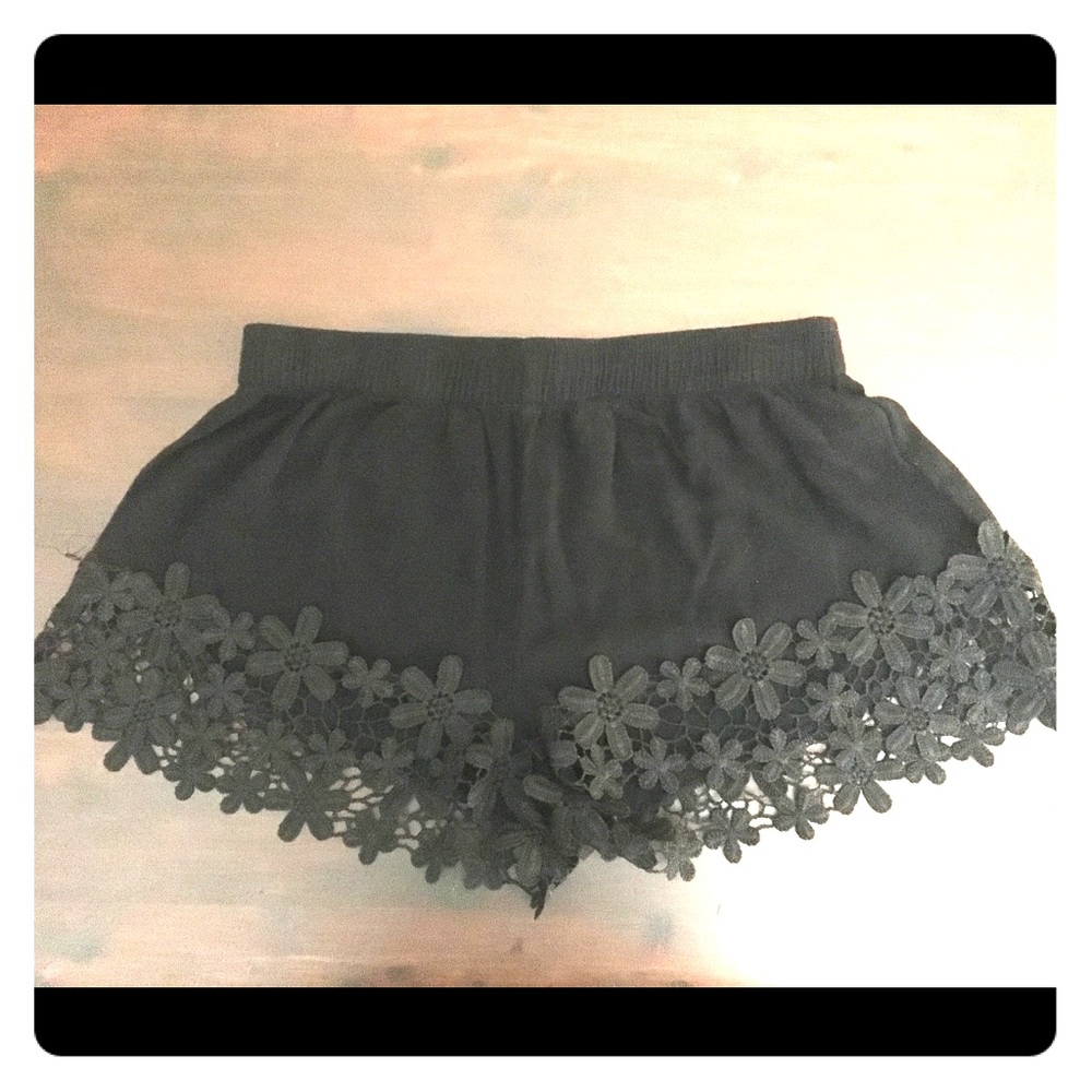 Black shorts